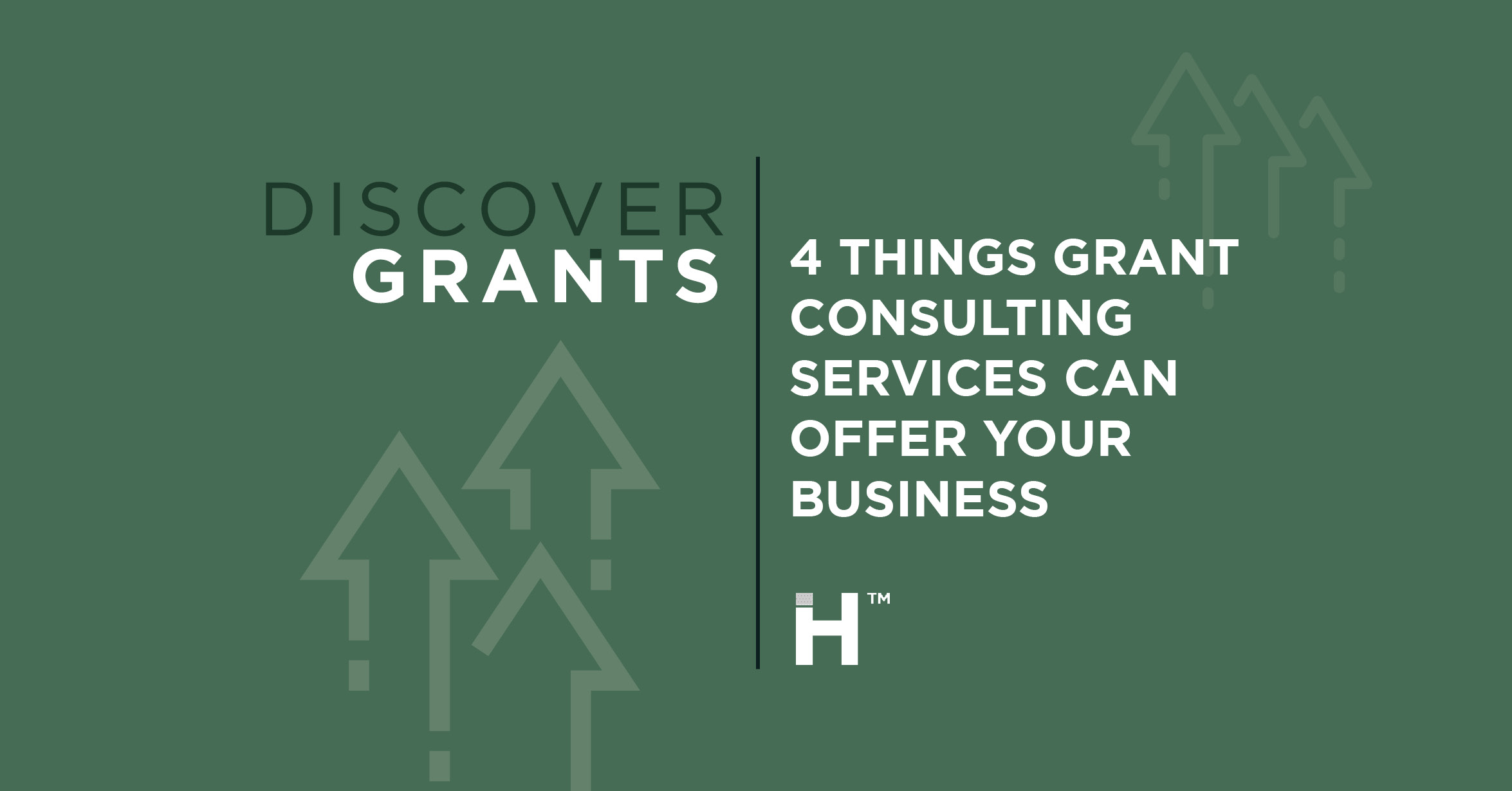 What can grant consulting services offer you?